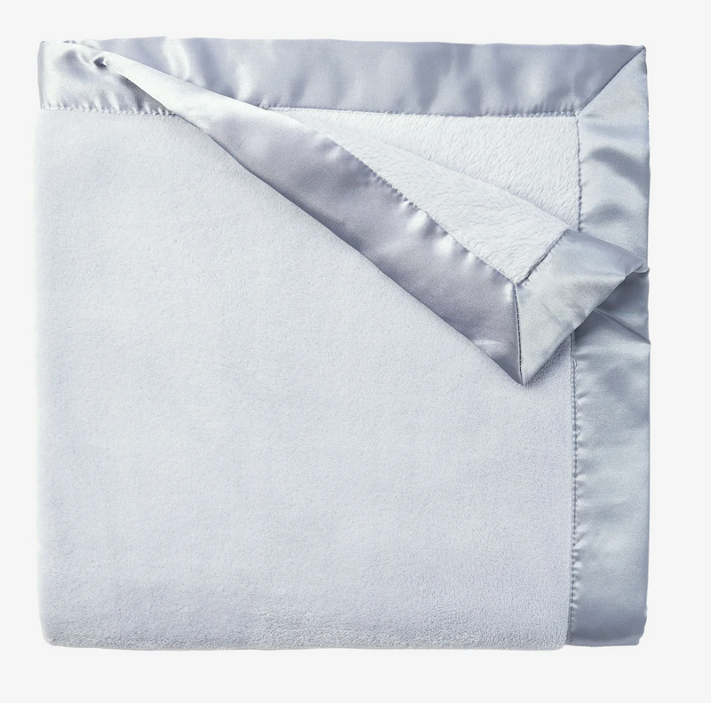 Satin Trim Flannel Fleece Blankets