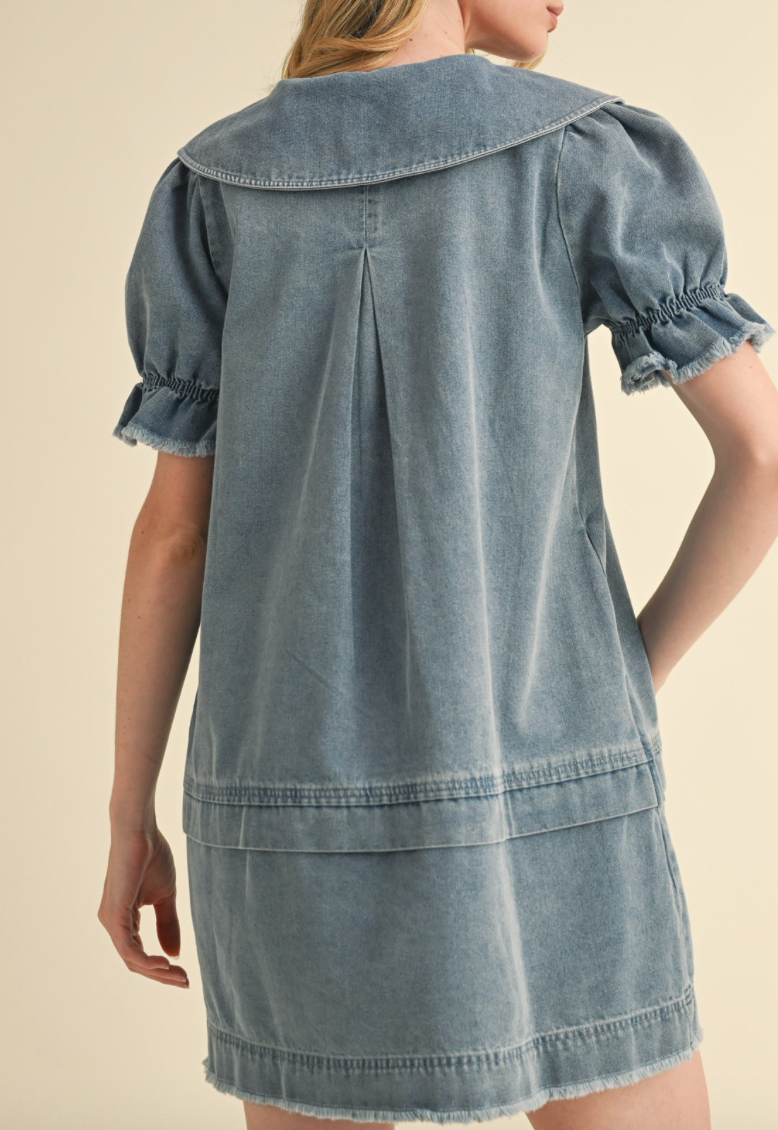 Denim Doll Mini Dress