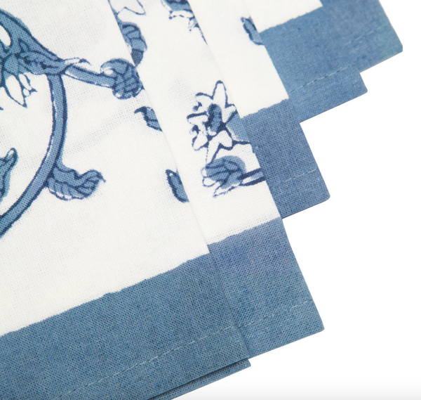 Granada Tea Towels Cornflower Blue