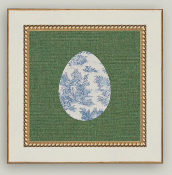 Countryside Toile Egg