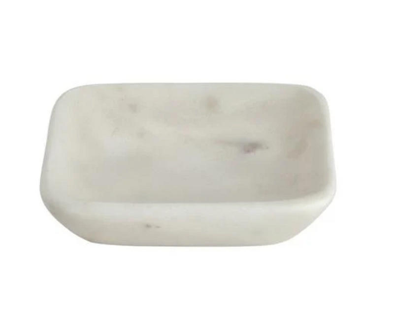 Square Marble Soap Dish