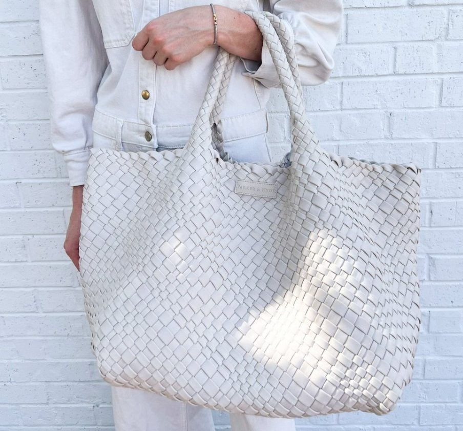 Oversized Woven Tote