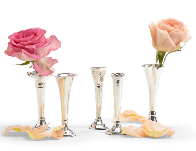 Silver Single Stem Vase