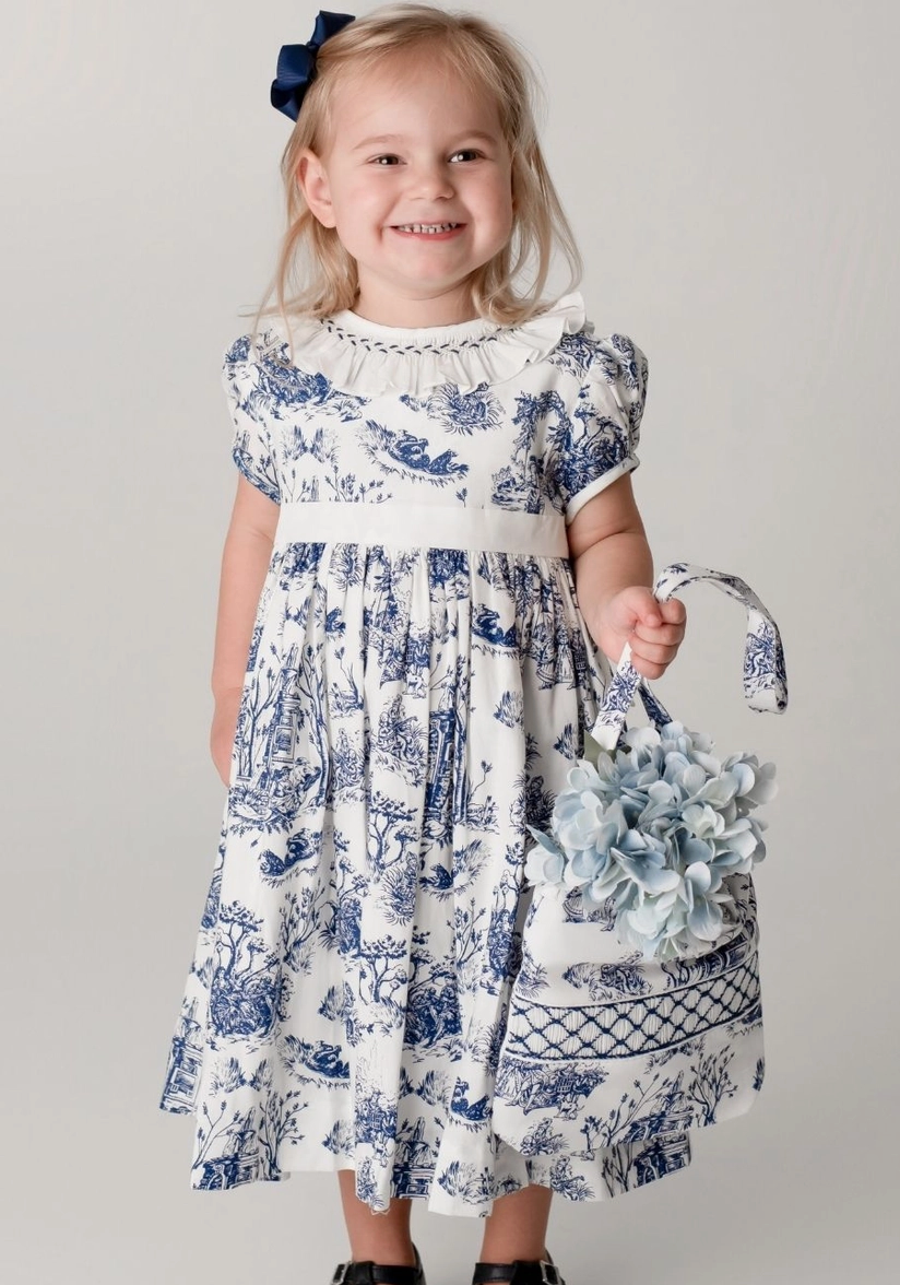 Genevieve Smocked Handbag