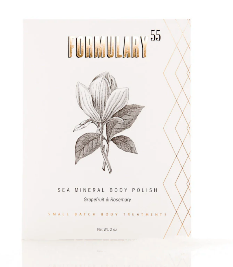 Body Polish Botanical Treatment- Sea Minerals with Grapefruit and Rosemary