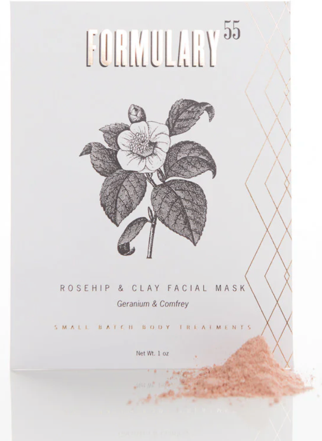 Face Mask Botanical Treatment- Rosehip and Clay