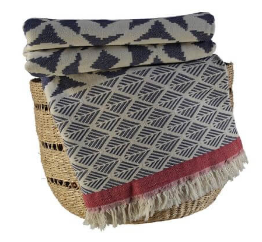 100% Cotton Throw May