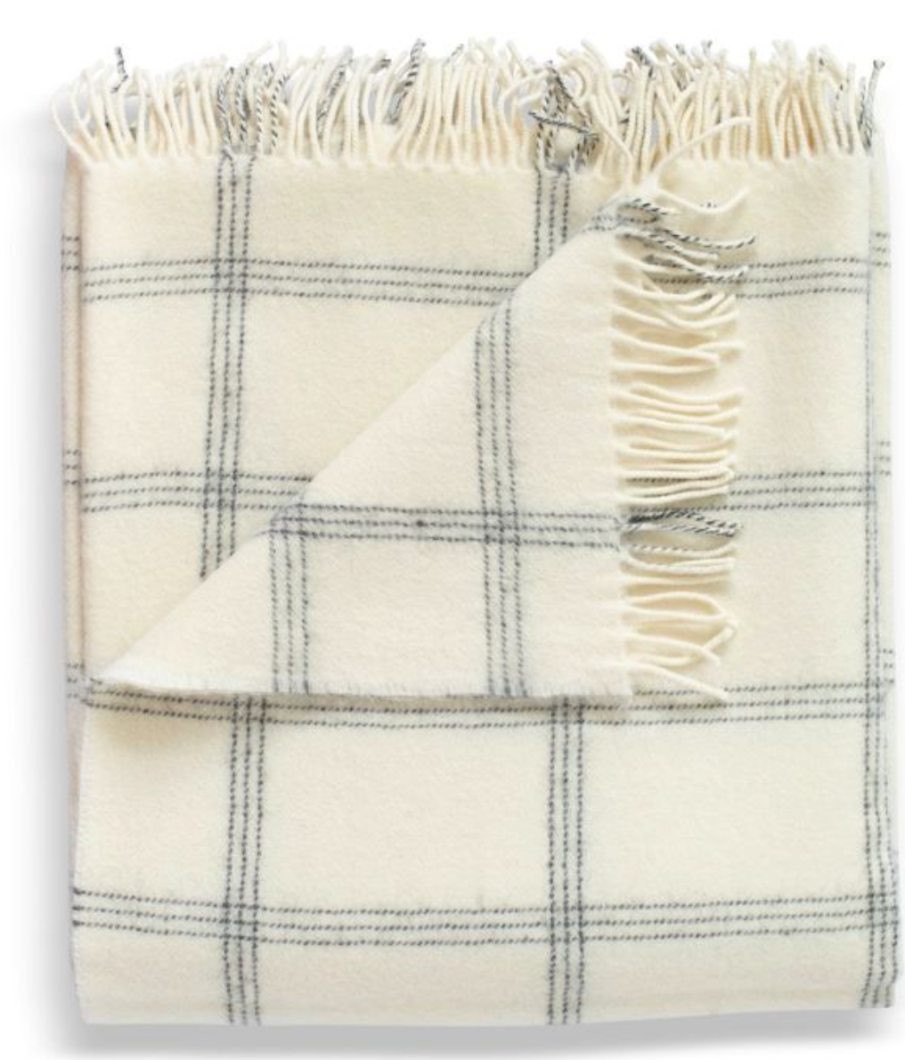 Alpaca/Merino Lambswool Throw