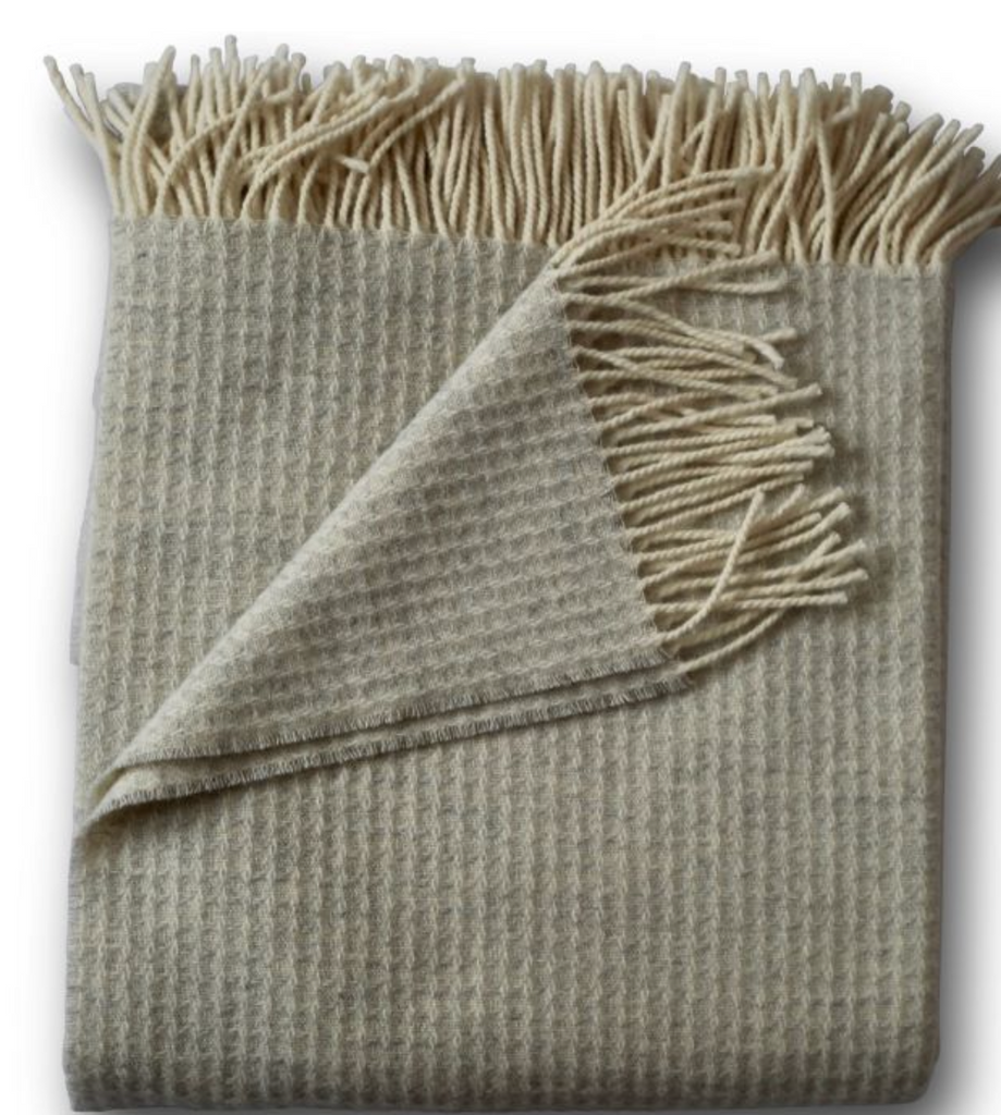 Diamond Cashmere/Lambswool Throw
