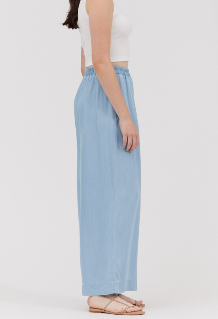 Chambray Pants