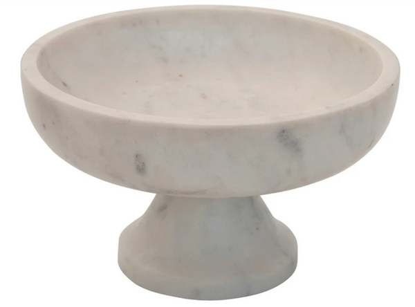 Marble Footed Bowl