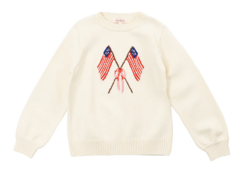 Mini Freedom Sweater in Cream