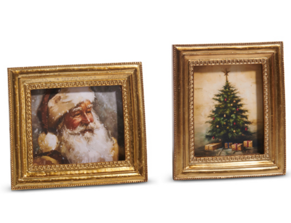 Gilded Christmas Art