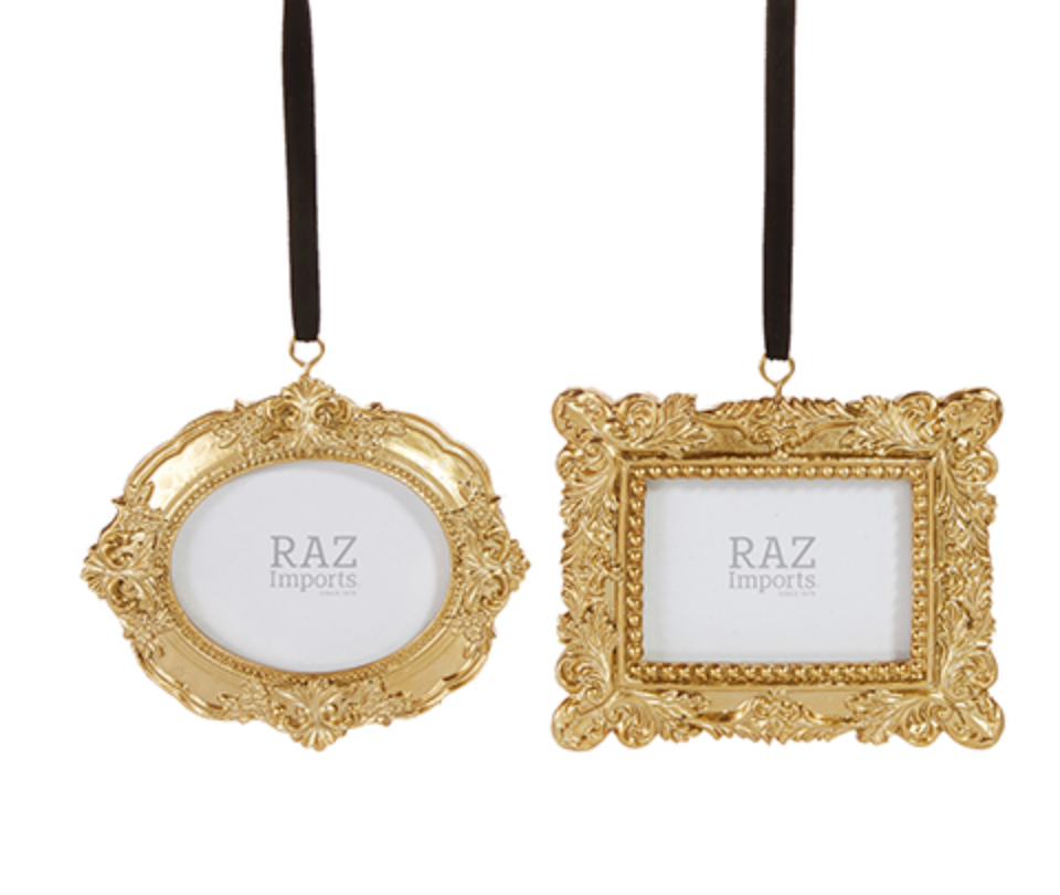 Vintage Photo Frame Ornament