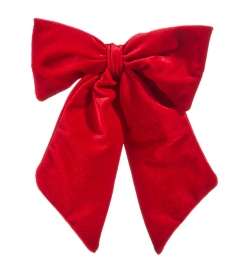 Red Velvet Clip-On Ornament