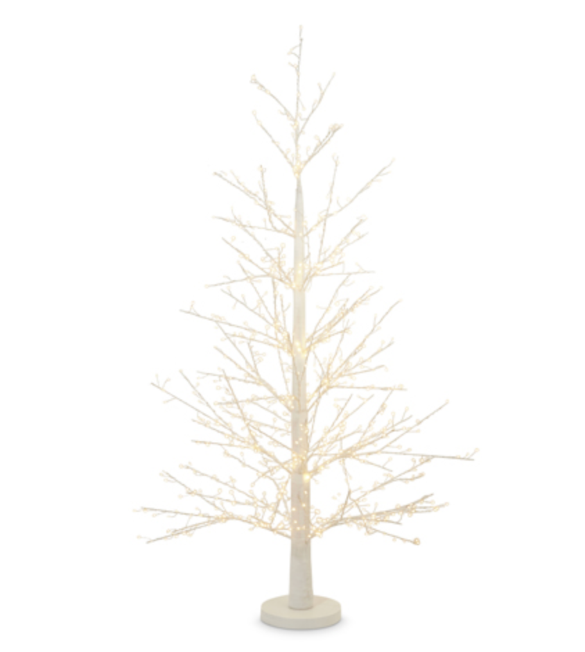White Fairy Light Tree