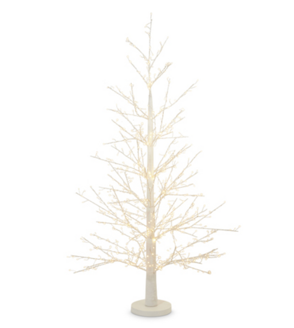 White Fairy Light Tree