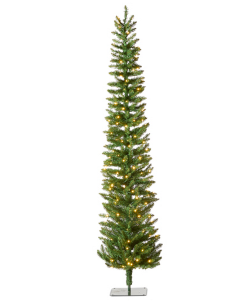 Green Alpine Lighted Tree