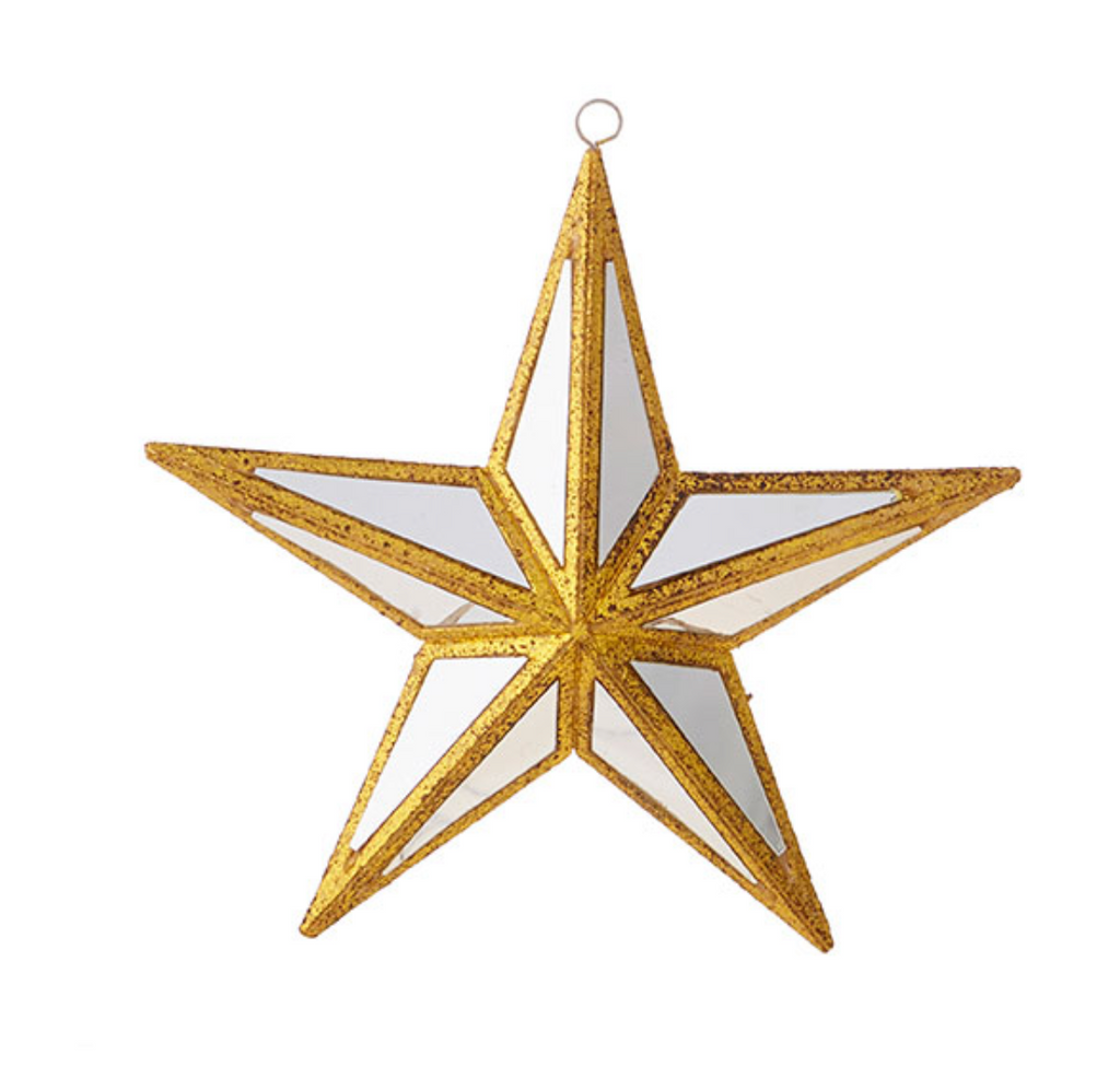 Mirrored Star Ornaments