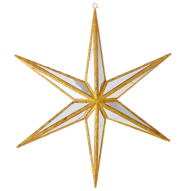 Mirrored Star Ornaments