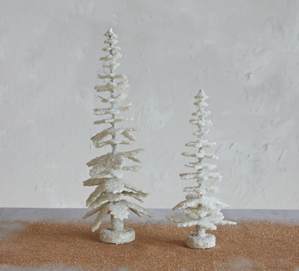 Coated Paper Glitter Tree