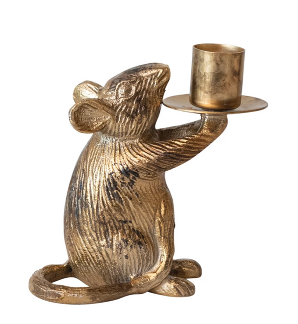 Mouse Taper Holder- Cast Aluminum