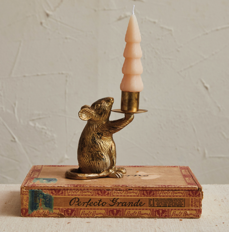 Mouse Taper Holder- Cast Aluminum