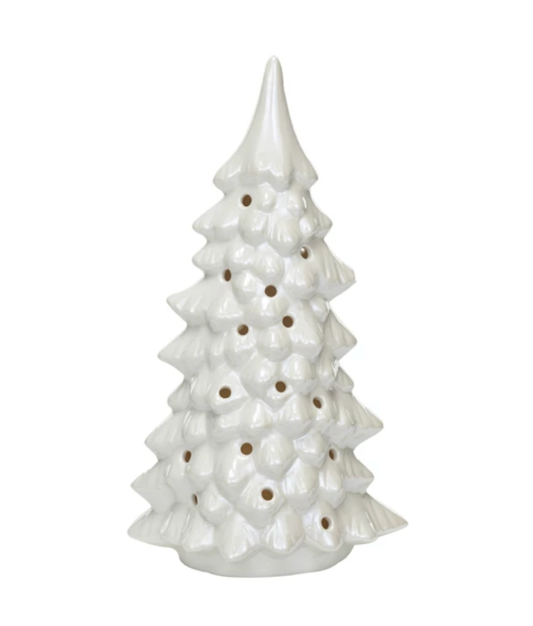 Stoneware LED Tree