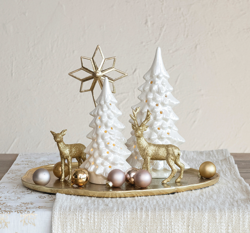 Stoneware LED Tree