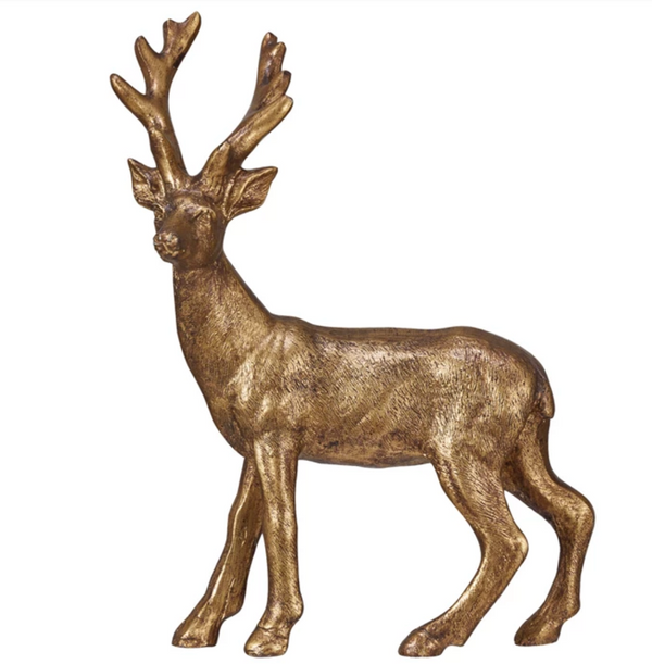 Gold Resin Deer