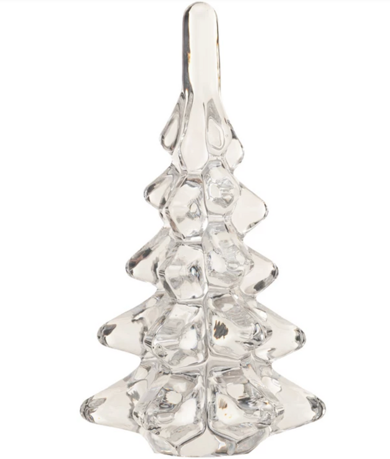 Clear Glass Christmas Tree