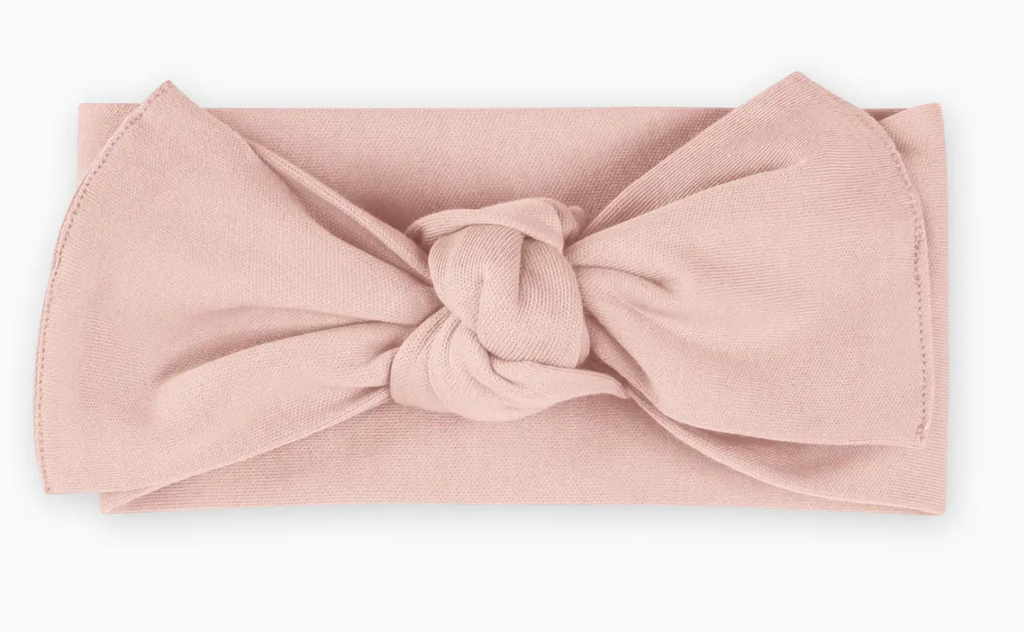 Organic Baby Hattie Knot Bow Wrap