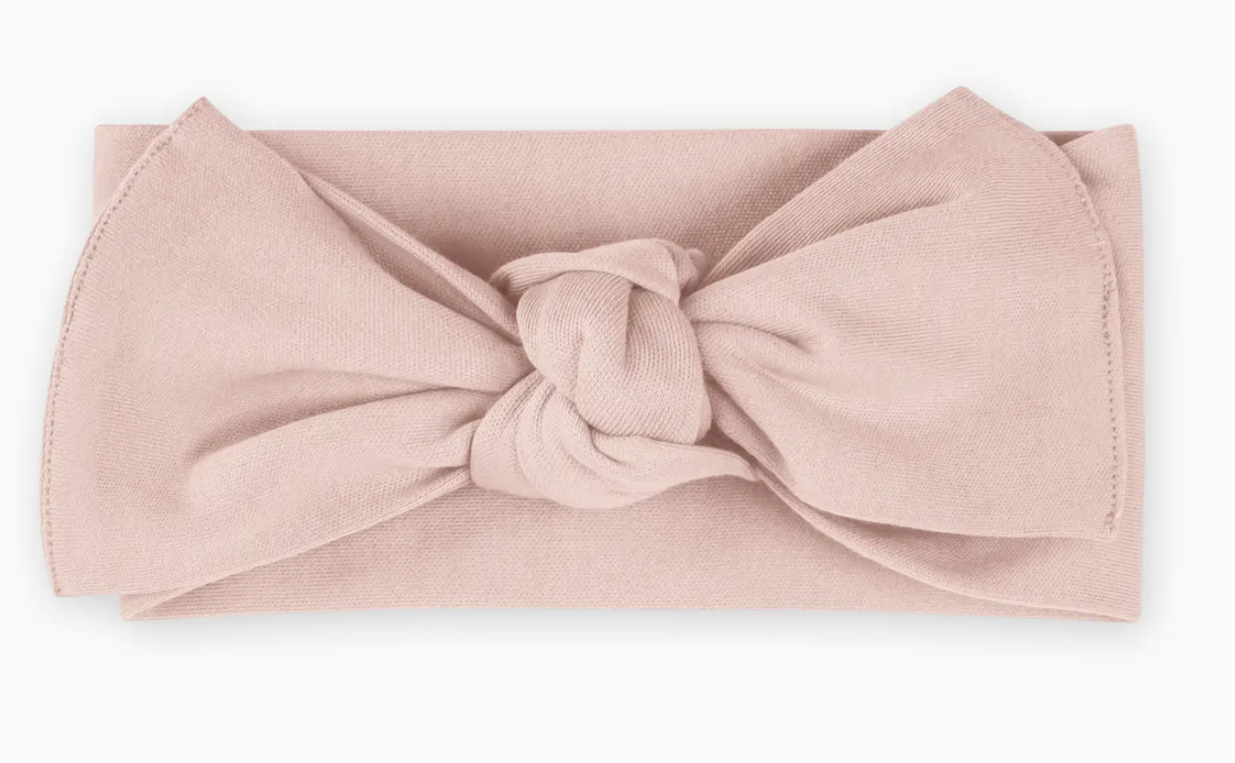 Organic Baby Hattie Knot Bow Wrap