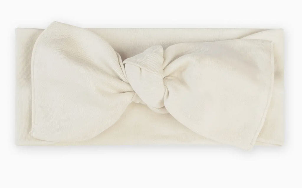 Organic Baby Hattie Knot Bow Wrap