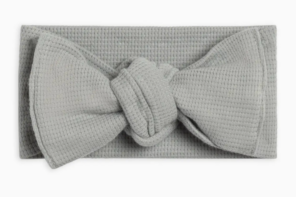 Organic Baby Hattie Knot Bow Wrap
