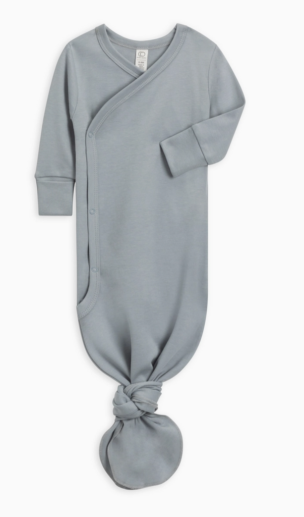 Organic Newborn Indy Kimono Gown