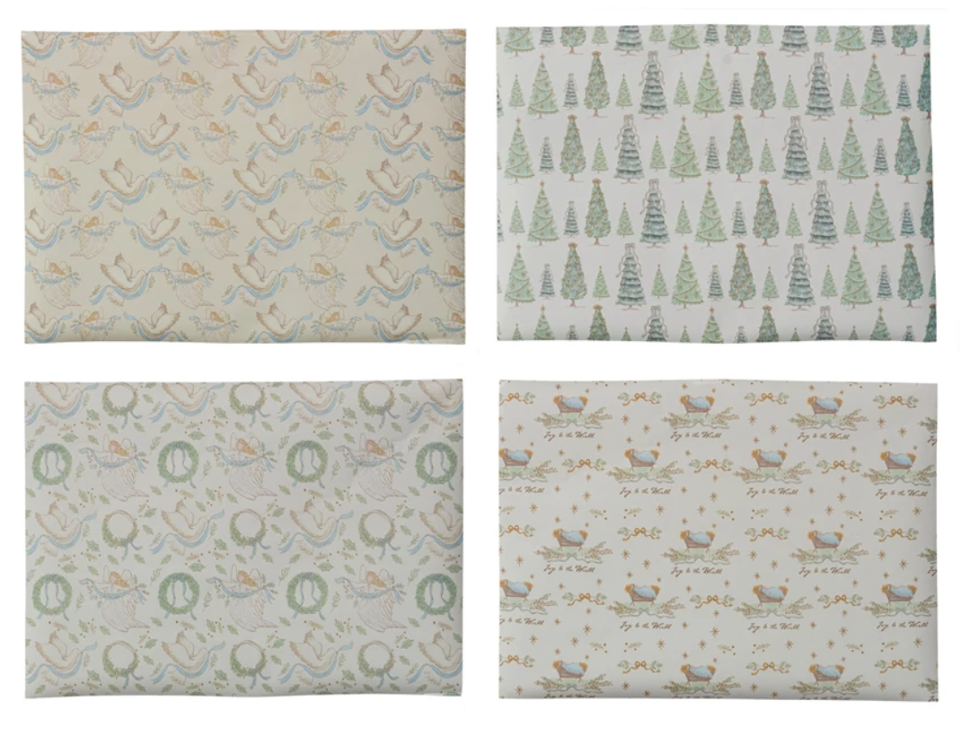 Holiday Wrapping Paper Sheets