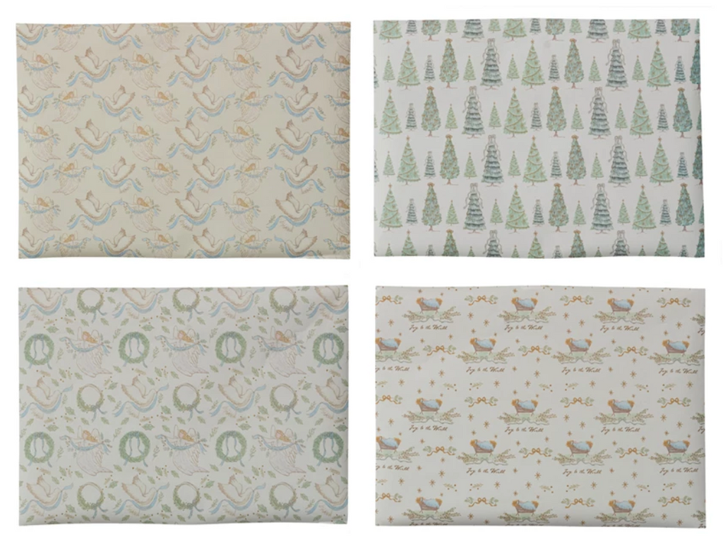 Holiday Wrapping Paper Sheets