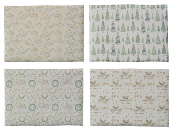 Holiday Wrapping Paper Sheets