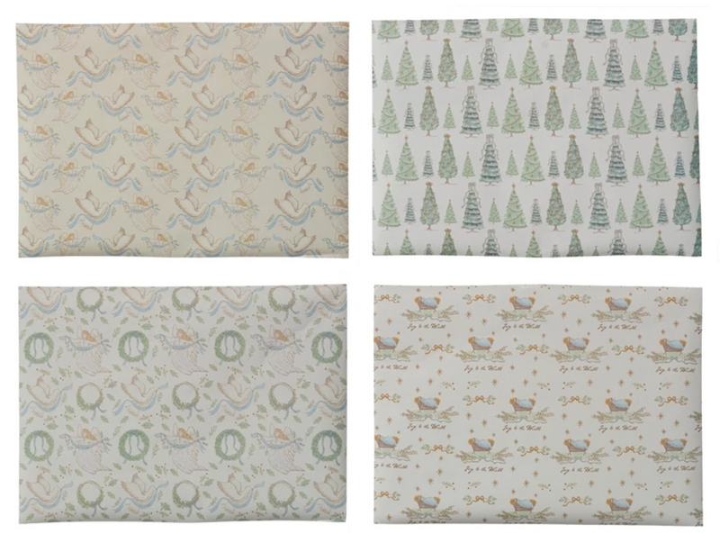 Holiday Wrapping Paper Sheets