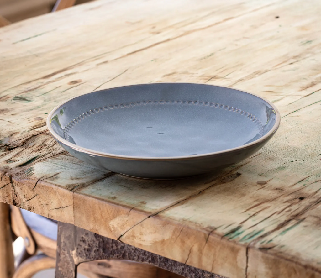 Legbar Blue Pasta Bowl