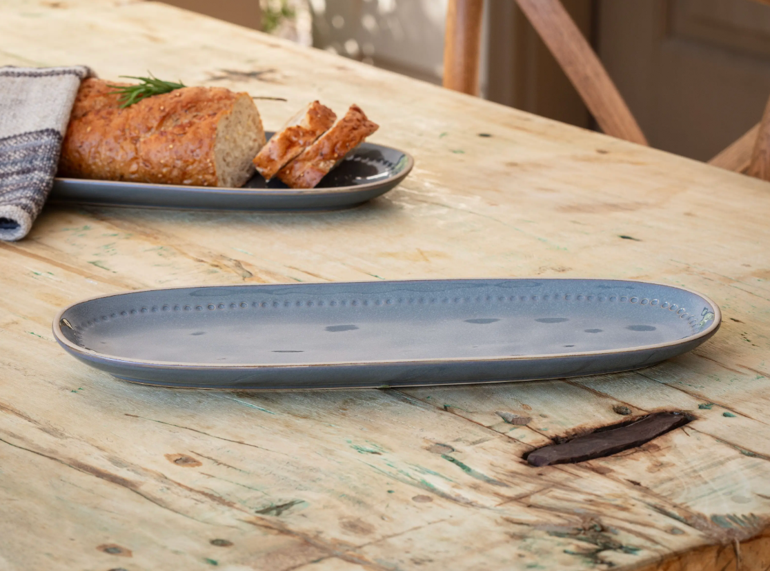 Legbar Blue Serving Platter