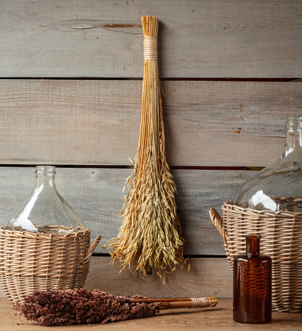 Dried Wild Oats Bunch