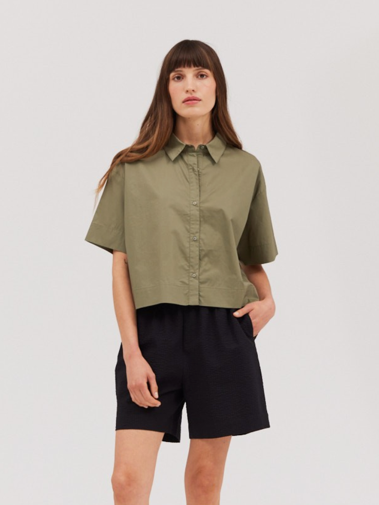 Olive Short Sleeve Shirt