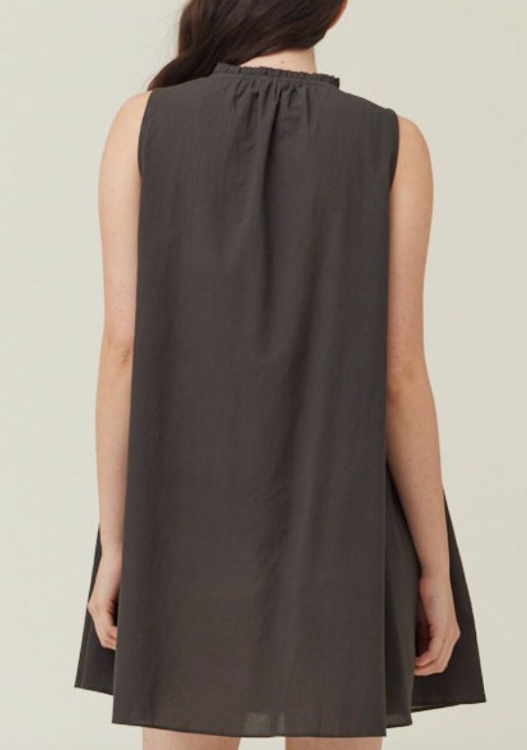 Detailed Mini Dress