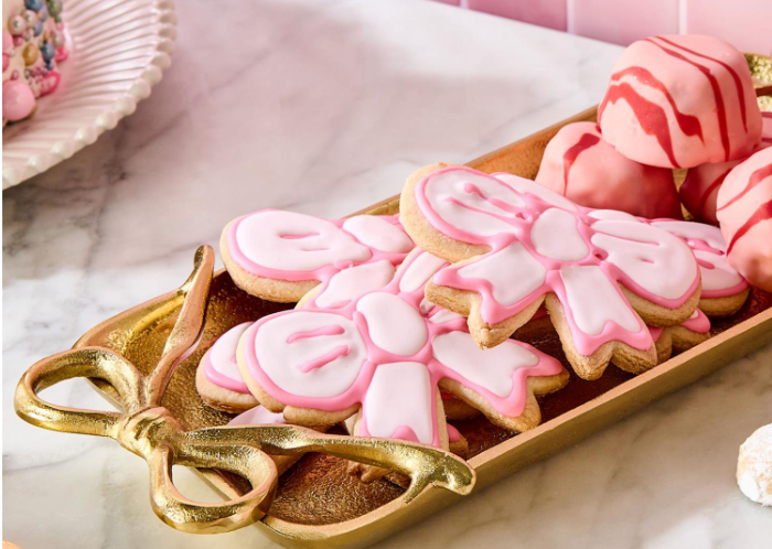 Golden Bow Serving Trays