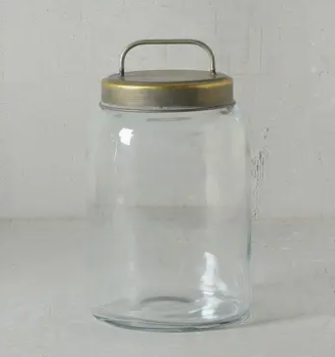 Archer Canister with Metal Lid