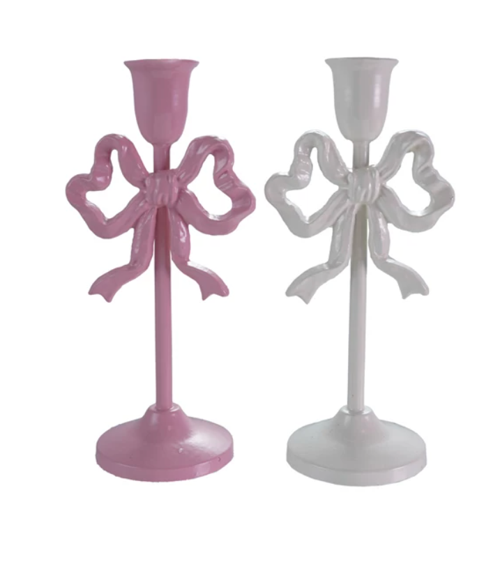 Cast Iron Bow Taper Holders