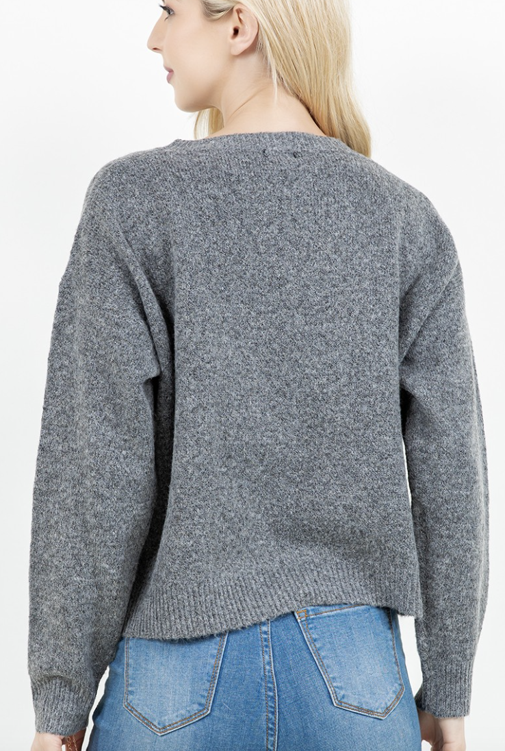 Frenchie Knit Sweater