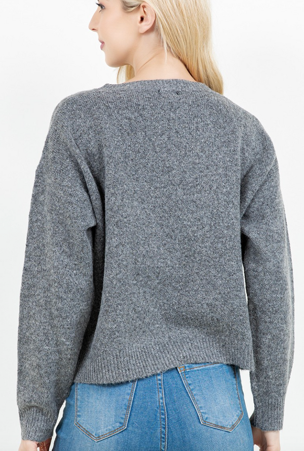 Frenchie Knit Sweater